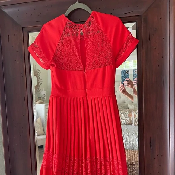 chinese dress ladies Embroidered Lace Strappy Dress – 310 Rosemont